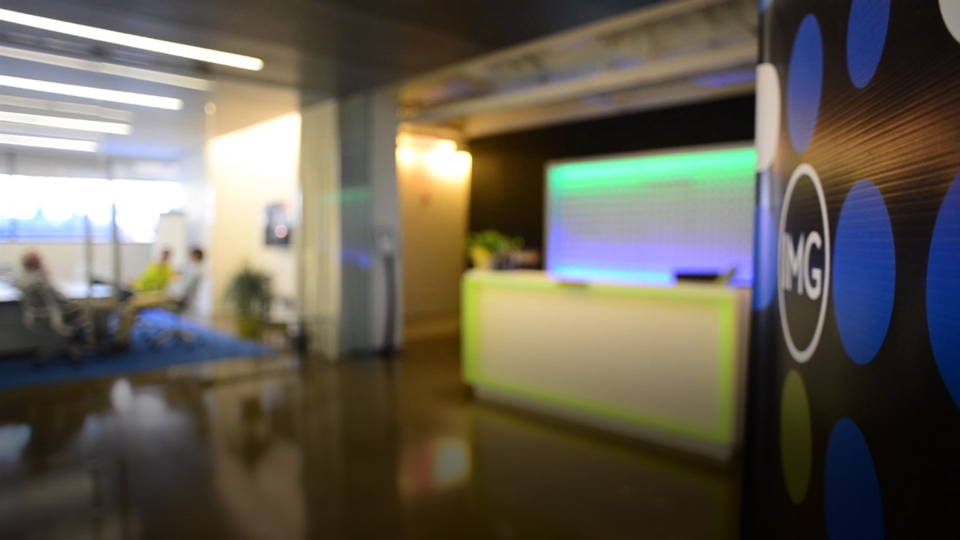 Interface Media Group reception area
